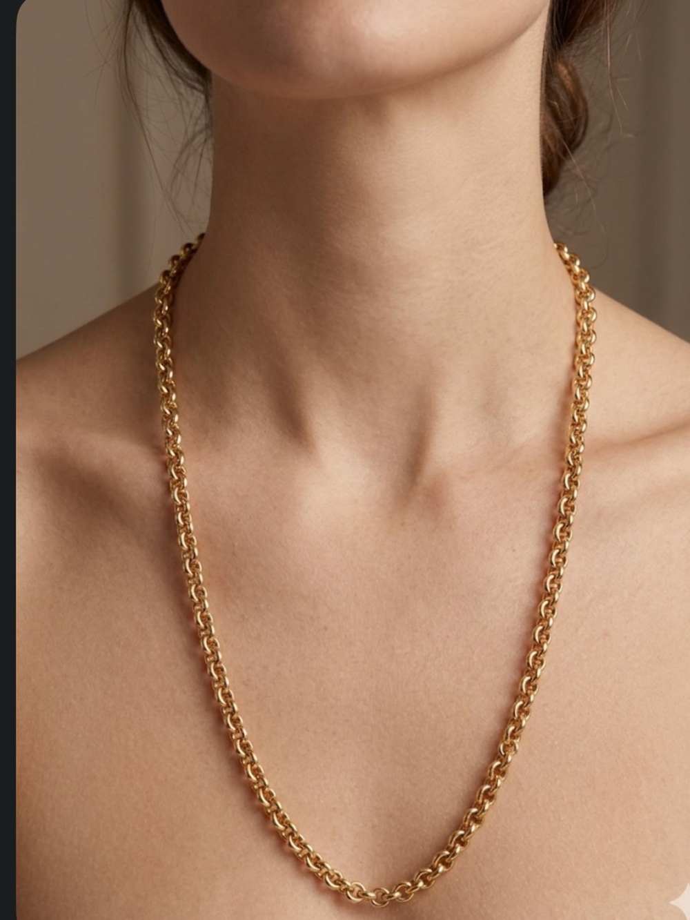 Vintage NINA RICCI Paris Gold-Tone Opera Length Chain|Statement Necklace |Retro👝